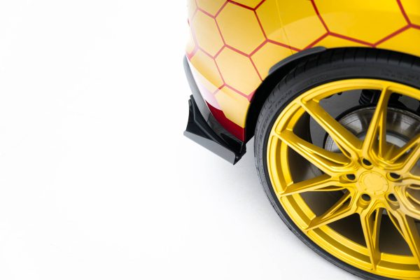Volkswagen Golf GTI ClubSport Mk8 - Splitters traseiros | VWGO8GTICSCNC-RSF1G | Produto Maxton Design distribuído por Unicartuning.