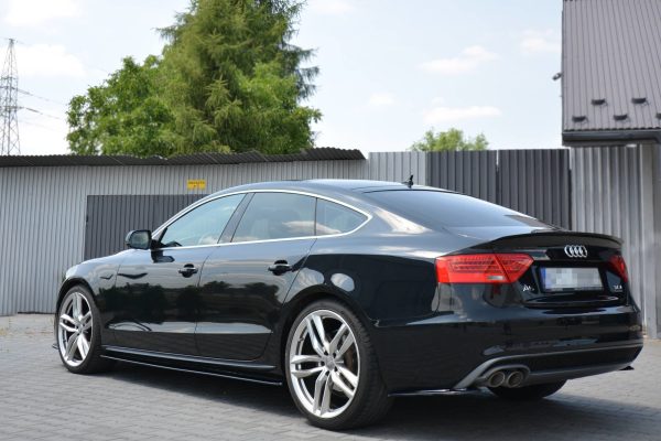 Audi A5 S-Line 8T Fl Sportback - Splitters laterais traseiros | AU-A5-1F-SLINE-SB-RSD1G | Produto Maxton Design distribuído por Unicartuning. Audi A5 S-Line 8T Fl Sportback - Splitters laterais traseiros | AU-A5-1F-SLINE-SB-RSD1G | Produto Maxton Design distribuído por Unicartuning.