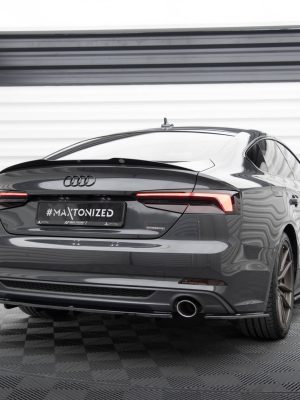 Audi A5 S-Line F5 Sportback - Splitters laterais traseiros | AU-A5-2-SLINE-SB-RSD1G | Produto Maxton Design distribuído por Unicartuning.