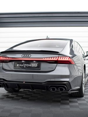 Audi A7 S-Line C8 / S7 C8 / C8 (facelift) / S7 (facelift) - Splitters laterais traseiros | AU-A7-C8-SLINE-RSD1G | Produto Maxton Design distribuído por Unicartuning. Audi A7 S-Line C8 / S7 C8 / C8 (facelift) / S7 (facelift) - Splitters laterais traseiros | AU-A7-C8-SLINE-RSD1G | Produto Maxton Design distribuído por Unicartuning.