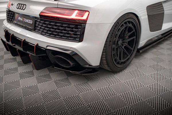 Audi R8 Mk2 (facelift) - Splitters laterais traseiros | AU-R8-2F-RSD1G | Produto Maxton Design distribuído por Unicartuning. Audi R8 Mk2 (facelift) - Splitters laterais traseiros | AU-R8-2F-RSD1G | Produto Maxton Design distribuído por Unicartuning.