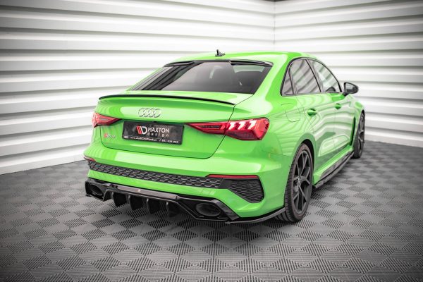 Audi RS3 Sedan 8Y - Splitters laterais traseiros | AU-RS3-8Y-S-RSD1G | Produto Maxton Design distribuído por Unicartuning. Audi RS3 Sedan 8Y - Splitters laterais traseiros | AU-RS3-8Y-S-RSD1G | Produto Maxton Design distribuído por Unicartuning.
