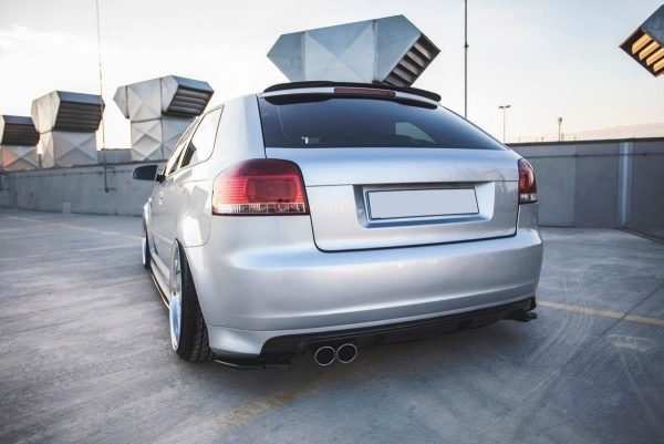 Audi S3 8P / S3 8P Fl - Splitters laterais traseiros | AU-S3-2-RSD1G | Produto Maxton Design distribuído por Unicartuning.