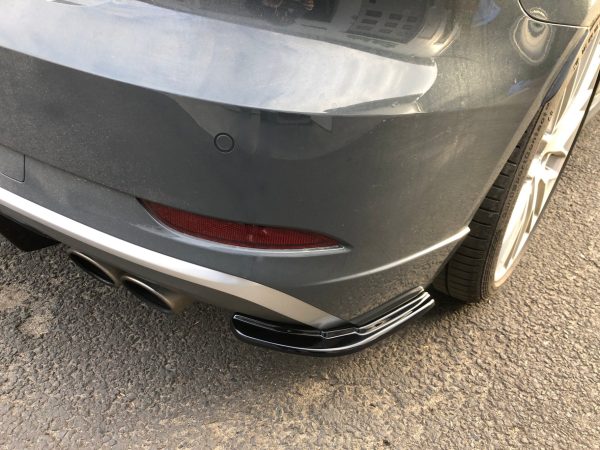 Audi S3 8V (facelift) - Splitters laterais traseiros | AU-S3-3F-RSD1G | Produto Maxton Design distribuído por Unicartuning.