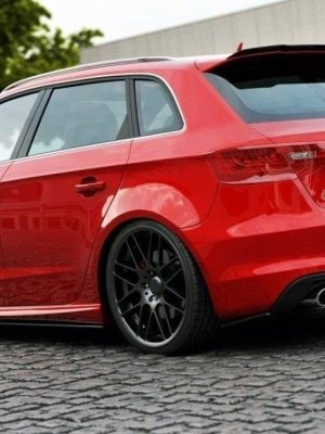 Audi S3 / A3 S-Line 8V Hatchback / Sportback - Splitters laterais traseiros | AU-S3-3-RSD1G | Produto Maxton Design distribuído por Unicartuning. Audi S3 / A3 S-Line 8V Hatchback / Sportback - Splitters laterais traseiros | AU-S3-3-RSD1G | Produto Maxton Design distribuído por Unicartuning.