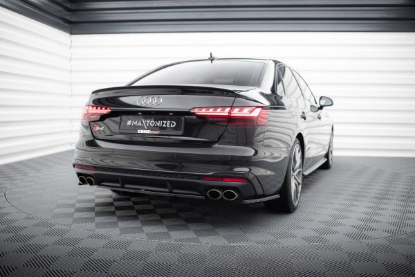 Audi S4 B9 (facelift) - Splitters laterais traseiros | AU-S4-B9F-RSD1G | Produto Maxton Design distribuído por Unicartuning. Audi S4 B9 (facelift) - Splitters laterais traseiros | AU-S4-B9F-RSD1G | Produto Maxton Design distribuído por Unicartuning.