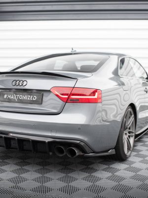 Audi S5 / A5 S-Line Coupé 8T (facelift) - Splitters laterais traseiros | AU-S5-1F-RSD2G | Produto Maxton Design distribuído por Unicartuning.