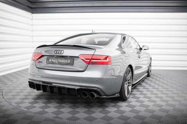 Audi S5 / A5 S-Line Coupé 8T (facelift) - Splitters laterais traseiros | AU-S5-1F-RSD2G | Produto Maxton Design distribuído por Unicartuning.