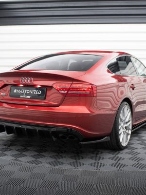 Audi S5 / A5 S-Line Sportback 8T - Splitters laterais traseiros | AU-S5-1-SB-RSD1G | Produto Maxton Design distribuído por Unicartuning. Audi S5 / A5 S-Line Sportback 8T - Splitters laterais traseiros | AU-S5-1-SB-RSD1G | Produto Maxton Design distribuído por Unicartuning.