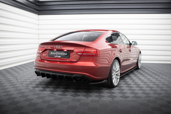 Audi S5 / A5 S-Line Sportback 8T - Splitters laterais traseiros | AU-S5-1-SB-RSD1G | Produto Maxton Design distribuído por Unicartuning. Audi S5 / A5 S-Line Sportback 8T - Splitters laterais traseiros | AU-S5-1-SB-RSD1G | Produto Maxton Design distribuído por Unicartuning.