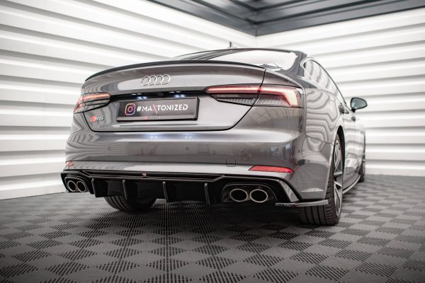 Audi S5 Coupé / Sportback F5 - Splitters laterais traseiros | AU-S5-2-RSD1G | Produto Maxton Design distribuído por Unicartuning.