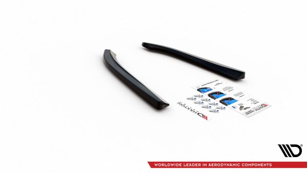 Audi S8 D3 - Splitters laterais traseiros | AU-S8-D3F-RSD1G | Produto Maxton Design distribuído por Unicartuning.