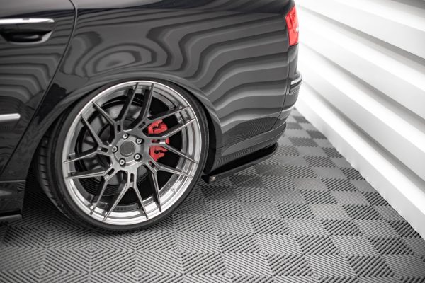 Audi S8 D3 - Splitters laterais traseiros | AU-S8-D3F-RSD1G | Produto Maxton Design distribuído por Unicartuning.