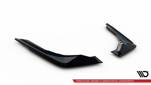 BMW M2 M-Performance G87 - Splitters laterais traseiros | BM-M2-G87-MP-RSD1G | Produto Maxton Design distribuído por Unicartuning.