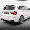 BMW X3 F25 Pack M (facelift) - Splitters laterais traseiros | BM-X3-25-MPACK-RSD2G | Produto Maxton Design distribuído por Unicartuning.