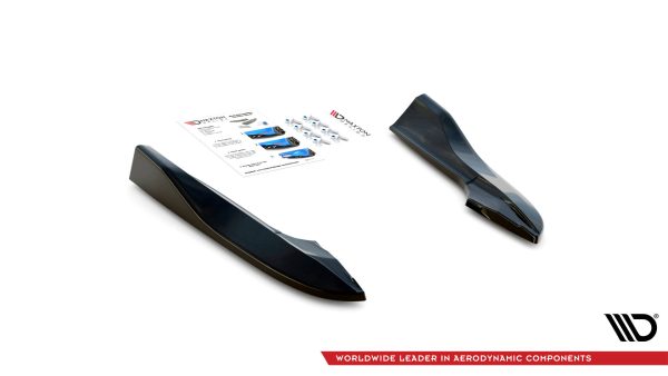 Dodge Challenger RT / GT Mk3 (facelift) - Splitters laterais traseiros | DO-CHL-3-RT-RSD1G | Produto Maxton Design distribuído por Unicartuning.