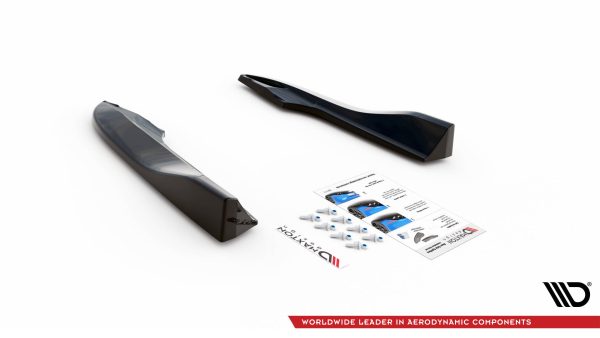 Dodge Challenger RT / GT Mk3 (facelift) - Splitters laterais traseiros | DO-CHL-3-RT-RSD1G | Produto Maxton Design distribuído por Unicartuning.