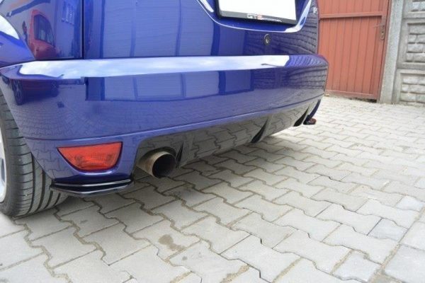 Ford Focus RS Mk1 - Splitters laterais traseiros | FO-FO-1-RS-RSD1G | Produto Maxton Design distribuído por Unicartuning.
