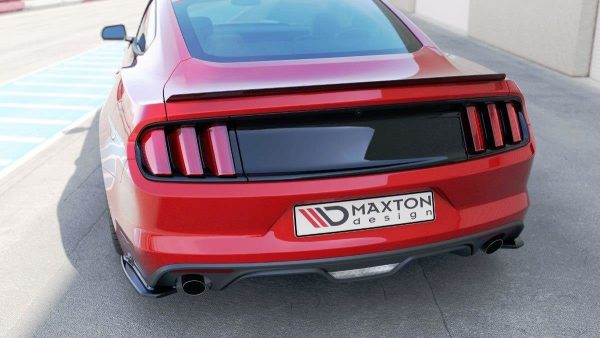Ford Mustang Mk6 - Splitters laterais traseiros | FO-MU-6-RSD1G | Produto Maxton Design distribuído por Unicartuning.
