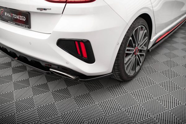 Kia Ceed GT Mk3 - Splitters laterais traseiros | KI-CE-3-GT-RSD1G | Produto Maxton Design distribuído por Unicartuning.