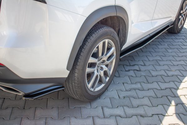 Lexus Nx Mk1 F-Sport - Splitters laterais traseiros | LE-NX-1F-H-RSD1G | Produto Maxton Design distribuído por Unicartuning. Lexus Nx Mk1 F-Sport - Splitters laterais traseiros | LE-NX-1F-H-RSD1G | Produto Maxton Design distribuído por Unicartuning.