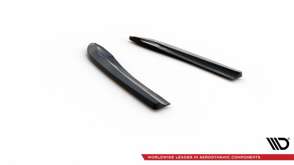 Mercedes-Benz C Coupé / Sedan / Estate AMG-line C204 / W204 (facelift) / S204 (facelift) - Splitters laterais traseiros | ME-C-204F-AMGLINE-C-RSD1G | Produto Maxton Design distribuído por Unicartuning.