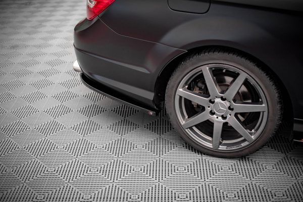 Mercedes-Benz C Coupé / Sedan / Estate AMG-line C204 / W204 (facelift) / S204 (facelift) - Splitters laterais traseiros | ME-C-204F-AMGLINE-C-RSD1G | Produto Maxton Design distribuído por Unicartuning.