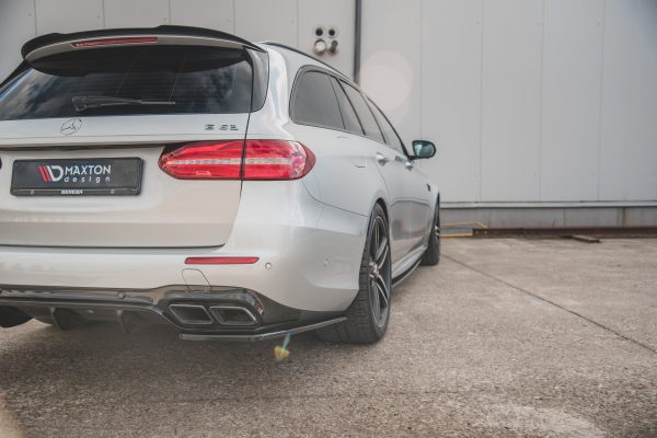 Mercedes-Benz E63 AMG Estate/sedan S213/w213 - Splitters laterais traseiros | ME-E-213-63-ES-RSD1G | Produto Maxton Design distribuído por Unicartuning.