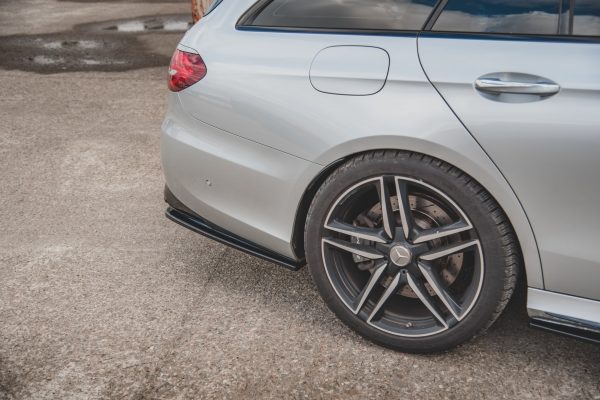 Mercedes-Benz E63 AMG Estate/sedan S213/w213 - Splitters laterais traseiros | ME-E-213-63-ES-RSD1G | Produto Maxton Design distribuído por Unicartuning.