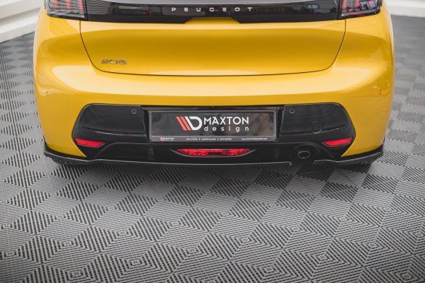Peugeot 208 Mk2 - Splitters laterais traseiros | PE-208-2-RSD1G | Produto Maxton Design distribuído por Unicartuning.