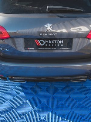 Peugeot 308 SW Mk2 (facelift) - Splitters laterais traseiros | PE-308-2F-SW-RSD1G | Produto Maxton Design distribuído por Unicartuning.