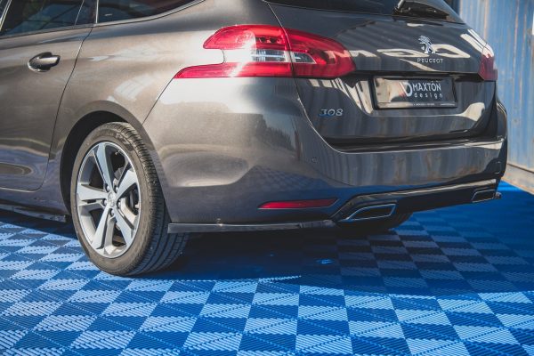 Peugeot 308 SW Mk2 (facelift) - Splitters laterais traseiros | PE-308-2F-SW-RSD1G | Produto Maxton Design distribuído por Unicartuning.