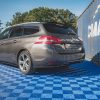 Peugeot 308 SW Mk2 (facelift) - Splitters laterais traseiros | PE-308-2F-SW-RSD1G | Produto Maxton Design distribuído por Unicartuning.