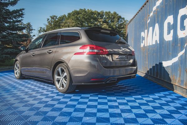 Peugeot 308 SW Mk2 (facelift) - Splitters laterais traseiros | PE-308-2F-SW-RSD1G | Produto Maxton Design distribuído por Unicartuning.