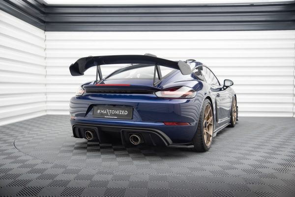 Porsche 718 Cayman GT4 RS 982c - Splitters laterais traseiros | PO-CA-718-GT4-RS-RSD1G | Produto Maxton Design distribuído por Unicartuning.