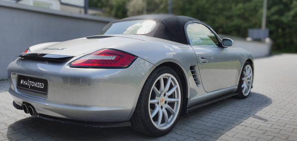 Porsche Boxster 987 - Splitters laterais traseiros | PO-BO-S-987-RSD1G | Produto Maxton Design distribuído por Unicartuning.