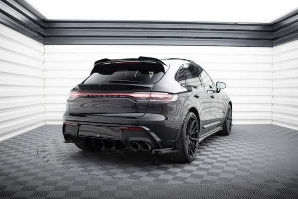 Porsche Macan GTS / Sport Design Mk1 (facelift) - Splitters laterais traseiros | PO-MA-1F-GTS-RSD1G | Produto Maxton Design distribuído por Unicartuning.