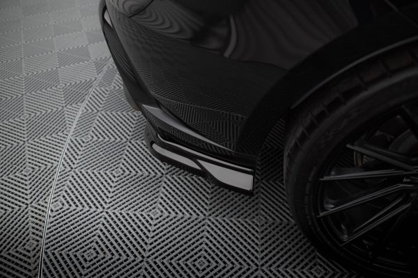 Porsche Macan GTS / Sport Design Mk1 (facelift) - Splitters laterais traseiros | PO-MA-1F-GTS-RSD1G | Produto Maxton Design distribuído por Unicartuning.
