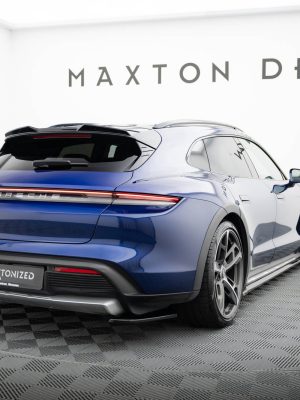Porsche Taycan Cross Turismo 4s - Splitters laterais traseiros | PO-TAY-1-4S-CT-RSD1G | Produto Maxton Design distribuído por Unicartuning.