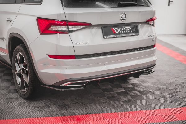 Skoda Kodiaq Sport line/RS Mk1 - Splitters laterais traseiros | SK-KO-1-SL-RSD2G | Produto Maxton Design distribuído por Unicartuning.