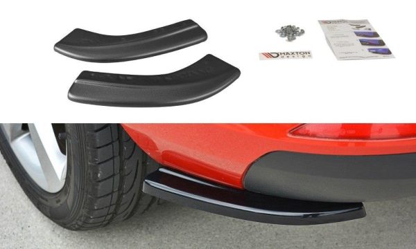 Skoda Rapid - Splitters laterais traseiros | SK-RA-1-SB-RSD1G | Produto Maxton Design distribuído por Unicartuning.