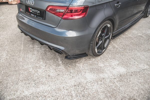 Audi RS3 8V Sportback - Splitters laterais traseiros V.1 | AU-RS3-8V-RSD1G | Produto Maxton Design distribuído por Unicartuning. Audi RS3 8V Sportback - Splitters laterais traseiros V.1 | AU-RS3-8V-RSD1G | Produto Maxton Design distribuído por Unicartuning.