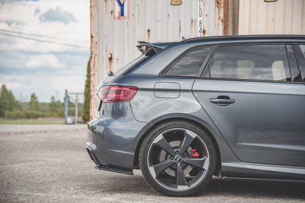 Audi RS3 8V Sportback - Splitters laterais traseiros V.1 | AU-RS3-8V-RSD1G | Produto Maxton Design distribuído por Unicartuning. Audi RS3 8V Sportback - Splitters laterais traseiros V.1 | AU-RS3-8V-RSD1G | Produto Maxton Design distribuído por Unicartuning.