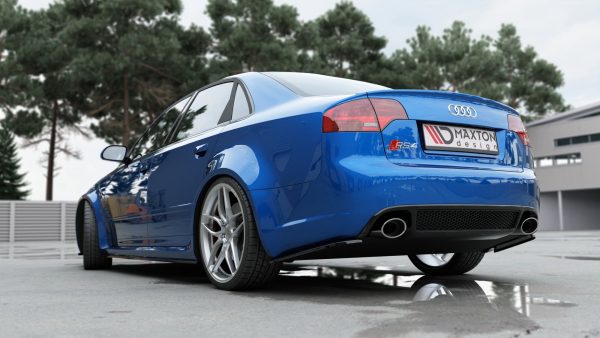 Audi RS4 Sedan B7 - Splitters laterais traseiros V.1 | AU-RS4-B7-RSD1G | Produto Maxton Design distribuído por Unicartuning. Audi RS4 Sedan B7 - Splitters laterais traseiros V.1 | AU-RS4-B7-RSD1G | Produto Maxton Design distribuído por Unicartuning.
