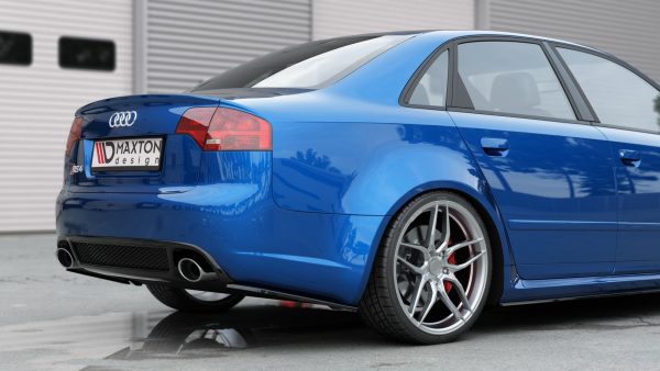 Audi RS4 Sedan B7 - Splitters laterais traseiros V.1 | AU-RS4-B7-RSD1G | Produto Maxton Design distribuído por Unicartuning. Audi RS4 Sedan B7 - Splitters laterais traseiros V.1 | AU-RS4-B7-RSD1G | Produto Maxton Design distribuído por Unicartuning.