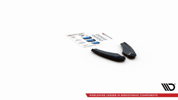 Audi S3 Sportback 8Y - Splitters laterais traseiros V.1 | AU-A3-8Y-SLINE-RSD1G | Produto Maxton Design distribuído por Unicartuning.