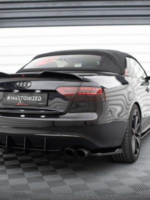 Audi S5 / A5 S-Line Coupé / Cabriolet 8T - Splitters laterais traseiros V.1 | AU-S5-1-RSD1G | Produto Maxton Design distribuído por Unicartuning. Audi S5 / A5 S-Line Coupé / Cabriolet 8T - Splitters laterais traseiros V.1 | AU-S5-1-RSD1G | Produto Maxton Design distribuído por Unicartuning.