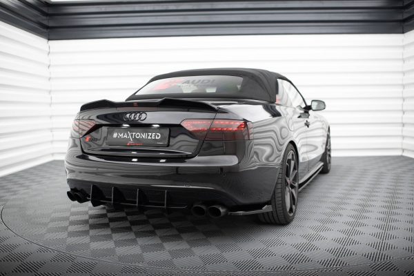 Audi S5 / A5 S-Line Coupé / Cabriolet 8T - Splitters laterais traseiros V.1 | AU-S5-1-RSD1G | Produto Maxton Design distribuído por Unicartuning. Audi S5 / A5 S-Line Coupé / Cabriolet 8T - Splitters laterais traseiros V.1 | AU-S5-1-RSD1G | Produto Maxton Design distribuído por Unicartuning.