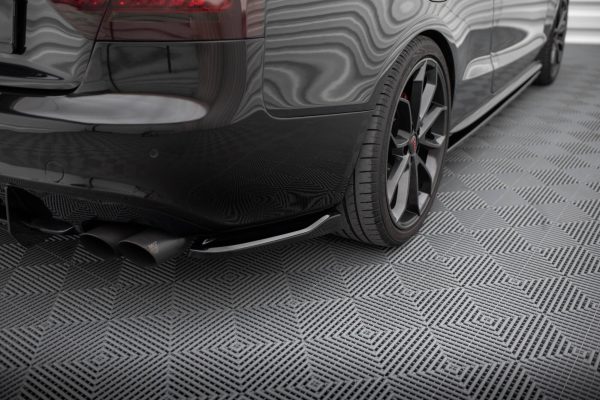 Audi S5 / A5 S-Line Coupé / Cabriolet 8T - Splitters laterais traseiros V.1 | AU-S5-1-RSD1G | Produto Maxton Design distribuído por Unicartuning. Audi S5 / A5 S-Line Coupé / Cabriolet 8T - Splitters laterais traseiros V.1 | AU-S5-1-RSD1G | Produto Maxton Design distribuído por Unicartuning.