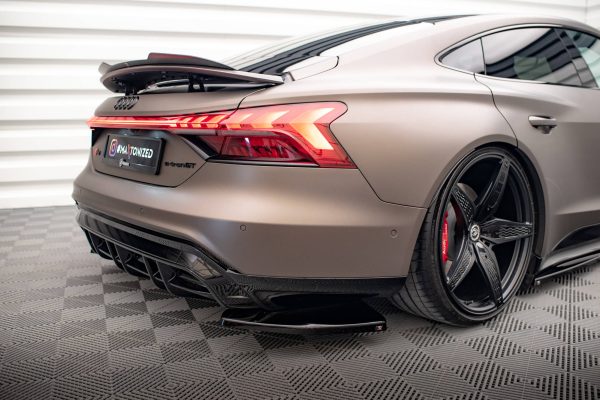 Audi E-tron GT / RS GT Mk1 - Splitters laterais traseiros V.1 | AU-ETRON-1-RS-RSD1G | Produto Maxton Design distribuído por Unicartuning.
